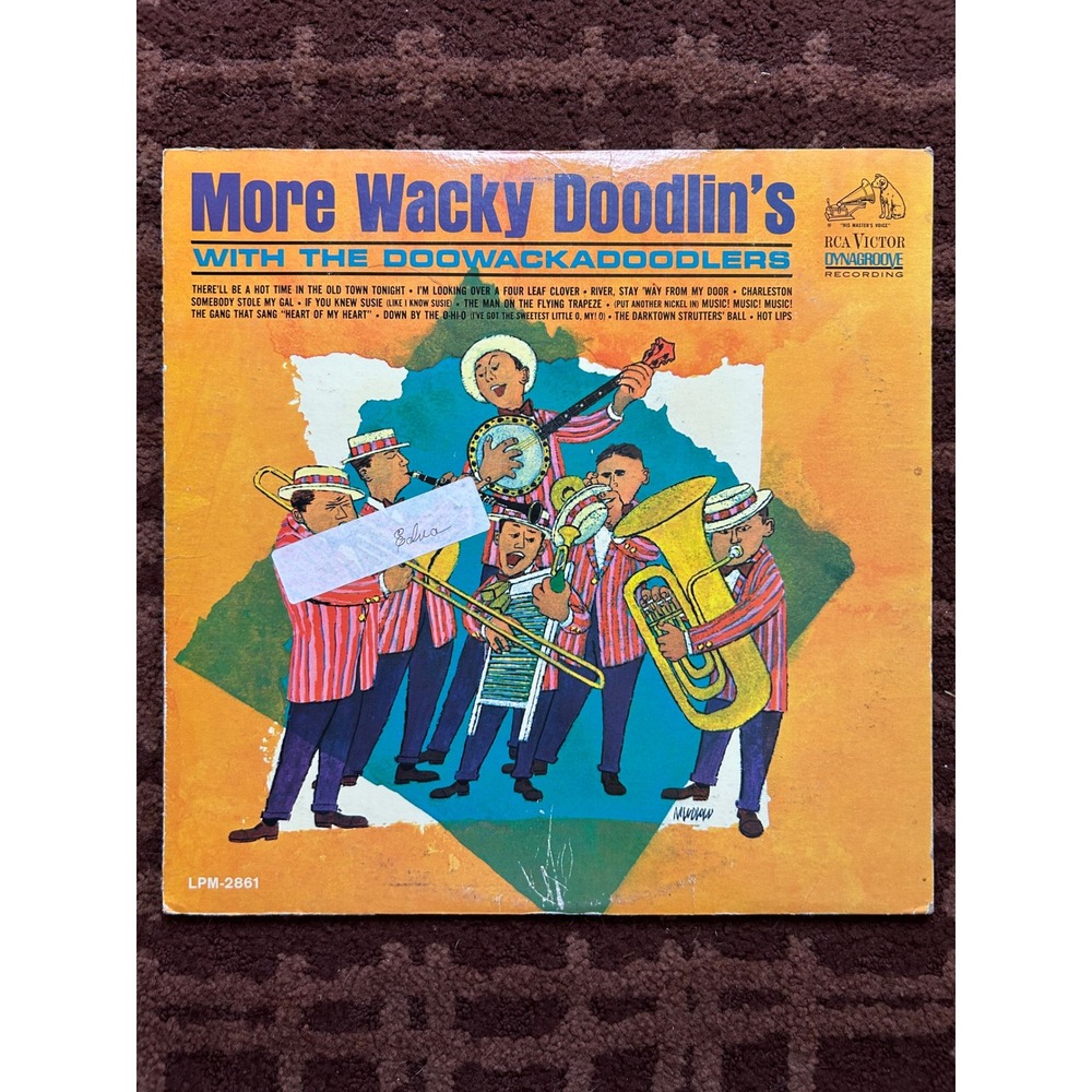 More Wacky Doodlin's With The Doowackadoodlers RCA Victor LP Vinyl Record‎
